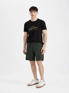 DeFacto Men Mid-Rise Shorts