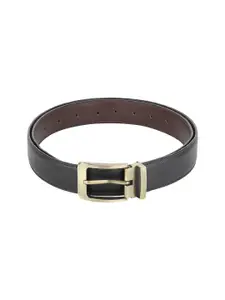 Provogue Men Textured Reversible Formal Belt