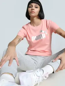 Puma Metallic No.1 Logo Women Tee