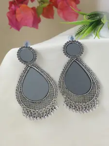 I Jewels Contemporary Drop Earrings