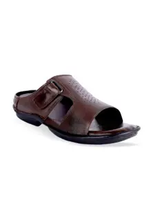 ROYAL CRUZZ Men Leather Comfort Sandals