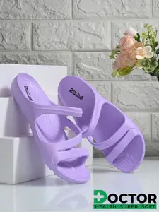 DOCTOR HEALTH SUPER SOFT BARBIE Women Rubber Slip-On Flip Flops