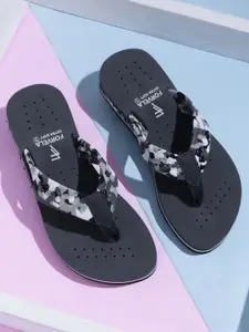 FORVELA Women Doctor Ortho Comfortable Printed Thong Flip-Flops