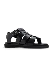 ALDO Men Leather Fisherman Sandals