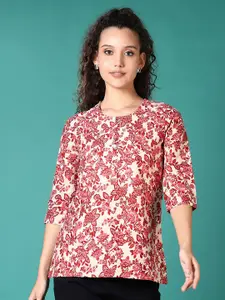 V-Mart Floral Printed Kurti