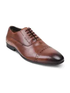 Tresmode Men Leather Formal Oxfords