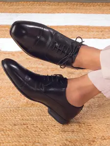 Tresmode The Togford Black Men's Oxford Lace Ups