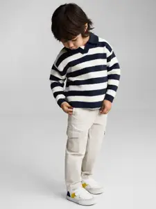 Mango Kids Boys Relaxed Fit Cargos Trousers