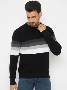 Duke Men Striped Pullover