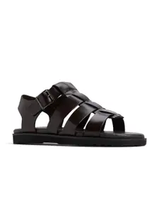 ALDO Men Leather Fisherman Sandals