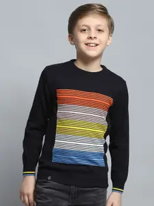 Monte Carlo Boys Striped Pullover