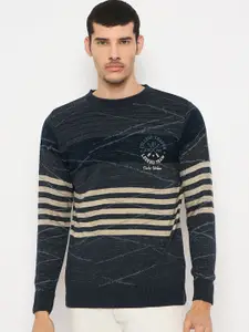 Duke Men Striped Pullover