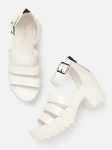 Marc Loire Block Gladiators with Buckles