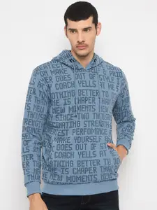 Duke Men Printed Hooded Sweatshirt