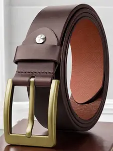 Provogue Men Leather Formal Belt