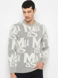 Duke Men Typography Printed Pullover
