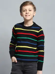 Monte Carlo Boys Striped Woollen Pullover