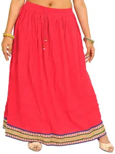 Exotic India Embellished Maxi Skirts