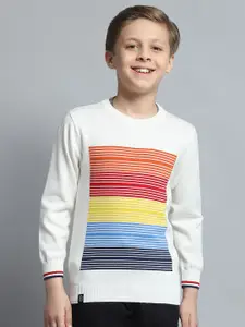 Monte Carlo Boys Striped Pullover