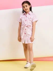 Stylo Bug Checked Shirt Dress