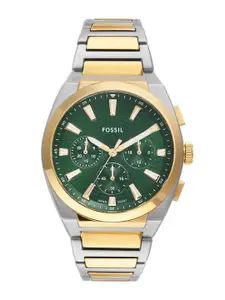 Fossil Men Everett Dial & Stainless Steel Straps Analogue Watch FS6106