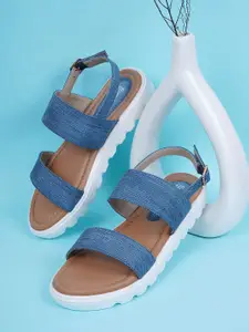 DressBerry Women Open Toe Flats