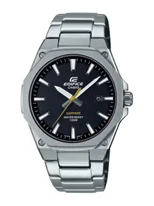 CASIO Men Dial & Stainless Steel Cuff Straps Analogue Chronograph Watch ED539