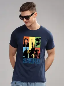 ADRO Men Graphic Printed Round Neck Cotton T-shirt