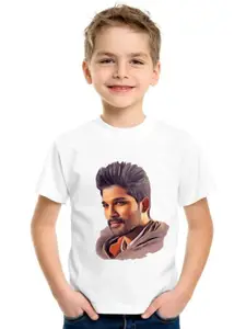 SHUBHAM DESIGNER GALLERY Girls Graphic Printed Round Neck T-shirt