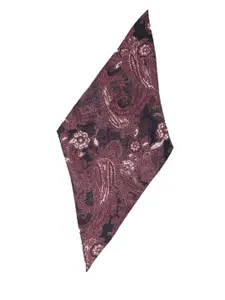 RAREISM Women Patricia Primary Pink Printed Cotton Scarf