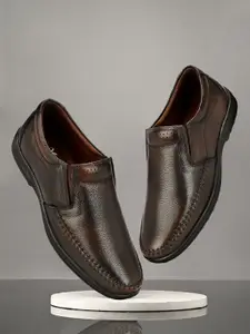 Varito  Men Leather Formal Slip-Ons
