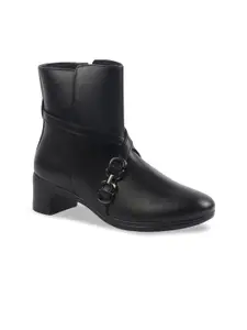 FAUSTO Women Block-Heeled Regular Boots
