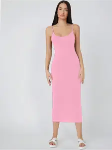 AAHWAN Bodycon Midi Dress