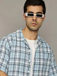 The Roadster Lifestyle Co. Men Premium Relaxed Fit Tartan Checked Cotton Casual Shirt