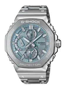 CASIO Men G-Shock Dial & Stainless Steel Cuff Straps Analogue Bluetooth Watch G1630
