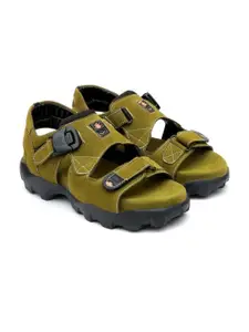ROYAL CRUZZ Men Comfort Sandals with Velcro