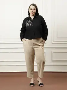 Athena Ample Women Relaxed Opaque Party Shirt