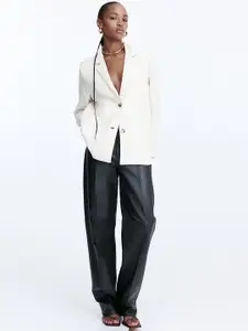 H&M Textured-Weave Blazer