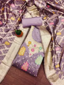 KIMISHA Woven Design Unstitched Dress Material