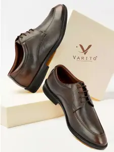 Varito Men Leather Formal Derbys
