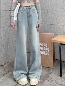 StyleCast x Revolte Women Regular Fit Light Fade Jeans