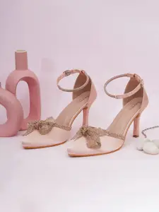 LUXY SHOE Women Embellished Stiletto Pumps