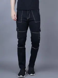 LINARIA Men Classic Slash Knee Jeans