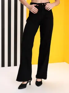 Kotty Women Jean Straight Fit High-Rise Stretchable Jeans