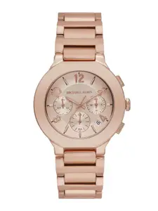 Michael Kors Gramercy Women Skeleton Dial & Reset Time Analogue Watch MK7521