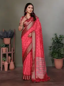 elora Woven Design Zari Patola Saree