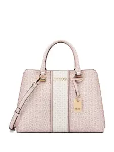 GUESS Printed Structured Satchel