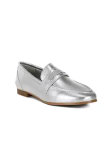 RAG & CO Women Velvet Loafers