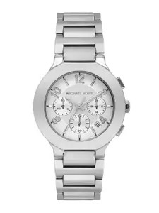 Michael Kors Women Dial & Stainless Steel Straps Analogue Chronograph Watch MK7522
