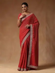 Saree mall Embroidered Printed Saree